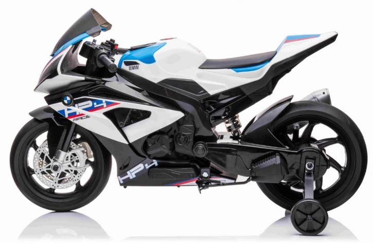 Kindermotor, BMW HP4 Blauw, 12V GROOT model tot 6 jaar NIEUW, Kinderen en Baby's, Speelgoed | Buiten | Accuvoertuigen, Nieuw, Ophalen of Verzenden