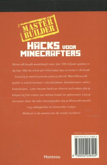 Minecraft Hacks Master Builder / Minecraft 9789002258404, Verzenden, Zo goed als nieuw, Morgan Miller
