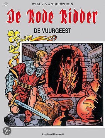 Rode Ridder 013 De Vuurgeest - Rode Ridder 013 De Vuurgeest, Ophalen of Verzenden, Nieuw