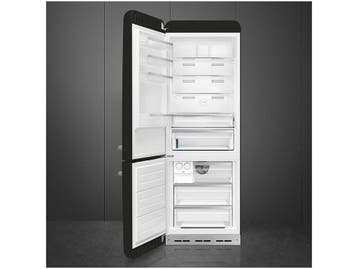Smeg FAB38LBL5 - Koel-vriescombinatie - No Frost - Zwart, Verzenden, Zo goed als nieuw