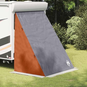 vidaXL Achterkleptent Grijs en Oranje 180/190 x 150 x 230 cm, Verzenden, Nieuw, Tot en met 2