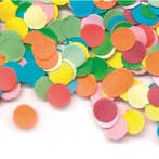 Zakje confetti in alle kleuren 100 gram - Confetti, Ophalen of Verzenden, Nieuw