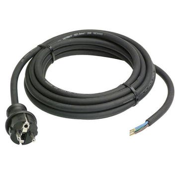 Neopreen buiten kabel 3 meter - 3x 1.5mm met stekker, Ophalen of Verzenden, Nieuw