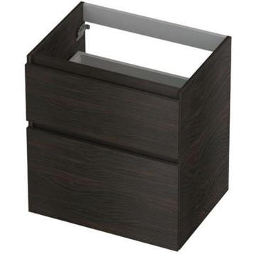 INK - Onderkast 2 Laden Greeploos Hout Decor met Houten, Ophalen of Verzenden, Nieuw