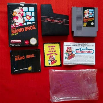 Nintendo - Nes - Super Mario Bros. - Edizione «Mattel» (ITA), Spelcomputers en Games, Nieuw
