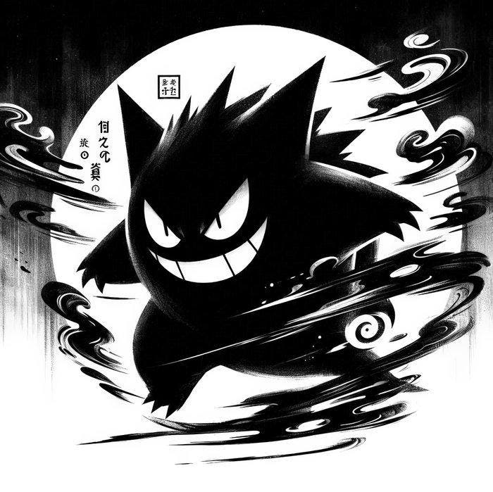 Henshin (Marco Celante) - Gengar Jap – Spirit Pokèmon, Spelcomputers en Games, Spelcomputers | Overige Accessoires