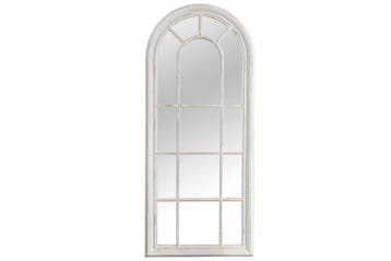 Vintage wandspiegel CASTILLO 140cm creme in shabby chic, Ophalen of Verzenden, Nieuw