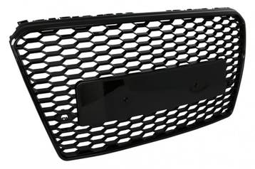 Grill Audi A7 RS7 10-14 Look Zwart, Ophalen of Verzenden, Nieuw