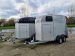 Humbaur Equitos Black/Silver Edition | Ruim op voorraad, Ophalen, Nieuw, Aluminium, 2-paards trailer