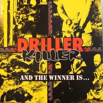 lp nieuw - driller killer - AND THE WINNER IS... (BLACK)..., Verzenden, Zo goed als nieuw, Overige formaten