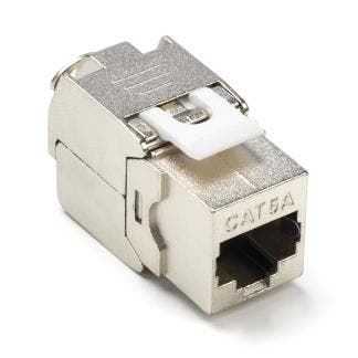 Keystone RJ45 | Cat6a S/FTP (Krokodiltype, Zink), Verzenden, Nieuw