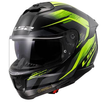 LS2FF808STREAMIIFURYZwartH-VGeel-06Integraalhelm, Nieuw met kaartje, Overige merken, Heren, Verzenden