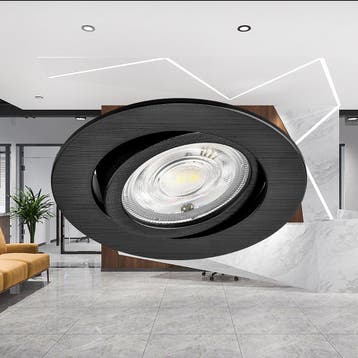 LED Inbouwspot - Brinton - 7W 630lm 38D - Dimbaar - 840, Kunststof, Nieuw, Overige fittingen, Ophalen of Verzenden