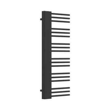 Handdoekradiator Kviteseid 50 mm zwart 120x50x6,6 cm [neu.ha, Verzenden, Nieuw