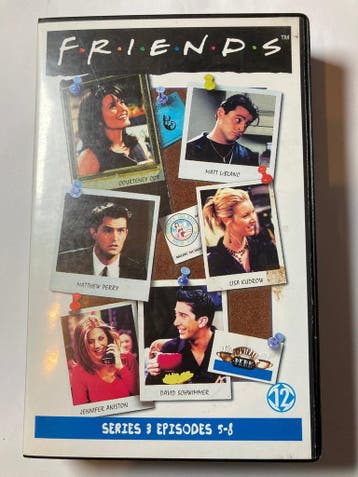 FRIENDS SERIES 3 EPISODES 5 - 8 (VHS), Cd's en Dvd's, Verzenden, Gebruikt