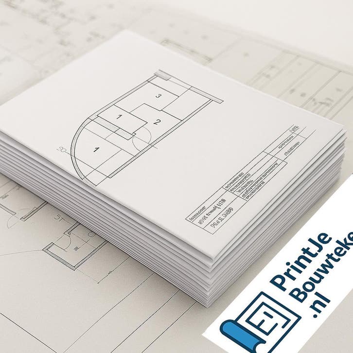 Bouwtekeningen printen en verzenden | Vandaag besteld, Diensten en Vakmensen, Drukwerk en Grafisch ontwerpers, Drukwerk, Printen of Kopiëren