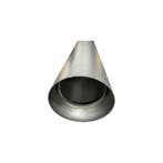 Kachelpijp 150 Staal 2 Mm Sectie L= 1000 Mm Met Condensring, Huis en Inrichting, Kachels, Nieuw