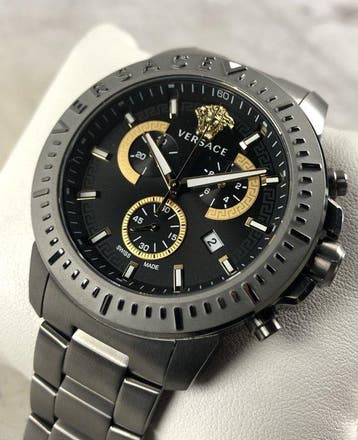 Versace - New Chrono Chronograph - VE2E006 - Heren -, Sieraden, Tassen en Uiterlijk, Horloges | Heren, Nieuw