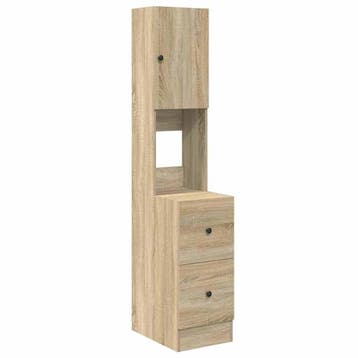 Moderne Keukenkast | Beige | 40% Korting, Huis en Inrichting, Minder dan 50 cm, Beige, Ophalen of Verzenden, Zo goed als nieuw