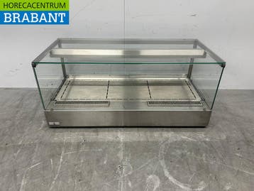RVS Ubert Warmhoudvitrine Warmtevitrine 106 cm 230V Horeca, Zakelijke goederen, Ophalen of Verzenden, Nieuw in verpakking