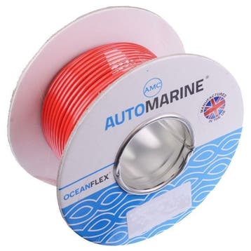 Oceanflex Montagekabel 30 meter - ROOD - 10 mm² dunwandig, Ophalen of Verzenden, Nieuw