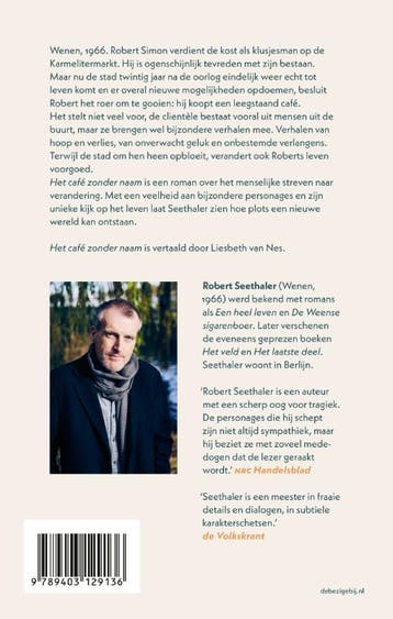 Het café zonder naam 9789403129136 Robert Seethaler, Verzenden, Gelezen, Robert Seethaler