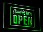 OPEN neon bord lamp LED verlichting reclame lichtbak #25 COM, Verzenden, Nieuw in verpakking