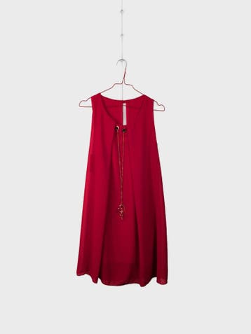 New Collection Summer Dress Dames maat M Rood Vintage, Ophalen of Verzenden, Nieuw
