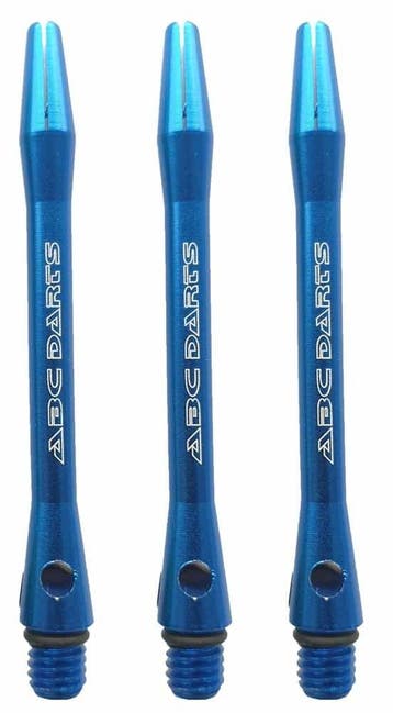 ABC Darts – Aluminium Blauw – 3 sets (Dart Shafts), Ophalen of Verzenden, Nieuw, Shafts