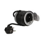 Bureau inbouw stopcontact - 62mm - Met USB poort, Ophalen of Verzenden, Nieuw, Stopcontact