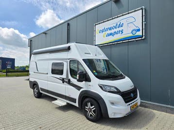 Knaus Solution 4 Vastbed Hefbed Offgrid camperbus 4 Persoons, Buscamper of Camperbus, Ringverwarming, Fiat, Startonderbreker