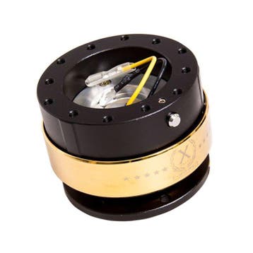 NRG Quick Release Gen 2.0 - Black Body / Chrome Gold Ring, Ophalen of Verzenden