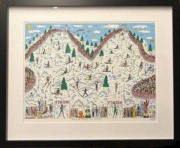James Rizzi (1950-2011) - Mountains of Fun, olympische
