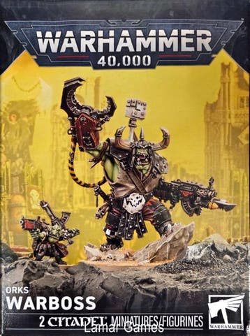 Orks Warboss (Warhammer nieuw), Hobby en Vrije tijd, Ophalen of Verzenden, Nieuw
