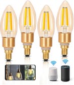 E14 LED lamp - Dimbaar - Filament lamp - 4,5W - 4 stuks - Ai, Verzenden, Zo goed als nieuw