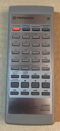 Afstandsbediening Pioneer cu-pd060, Ophalen of Verzenden, Nieuw, Origineel