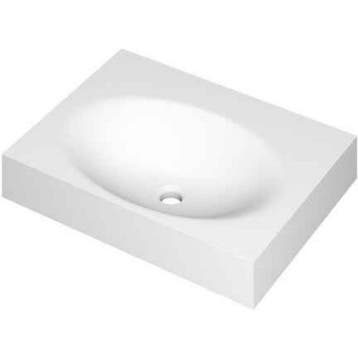 INK Smooth Wastafel Polystone Centraal Zonder Kraangat -, Ophalen of Verzenden, Nieuw