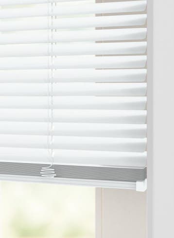 HEMA Jaloezie aluminium mat 25mm wit, Verzenden, Nieuw