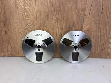 Akai - 18 CM Metal Reels Reel-to-reel audio, Nieuw
