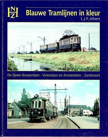 Blauwe Tramlijnen in kleur - Albers, Verzenden, Gelezen