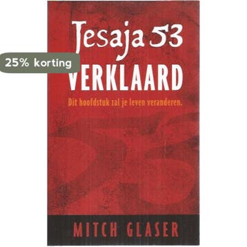 Jesaja 53 verklaard - Mitch Glaser 9789082362206, Verzenden, Gelezen, Mitch Glaser
