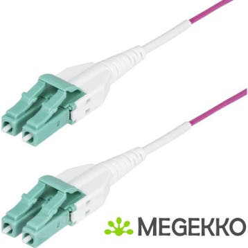 StarTech.com 2m LC naar LC (UPC) OM4 Multimode Glasvezel, Verzenden, Nieuw