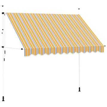 Balkon zonwering 300x120cm | UV-bestendig | Laatste Stuk!, Ophalen of Verzenden, Zo goed als nieuw, 250 cm tot 450 cm, Uitvalscherm