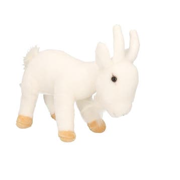 Cornelissen geit knuffel - wit pluche - 22 cm, Verzenden, Nieuw