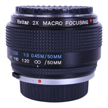 Vivitar 2x Macro Focusing Teleconverter MC voor Olympus OM, Verzenden, Zo goed als nieuw