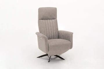 Relaxfauteuil Hessum - relaxfauteuils - Beige, Huis en Inrichting, Nieuw, Stof