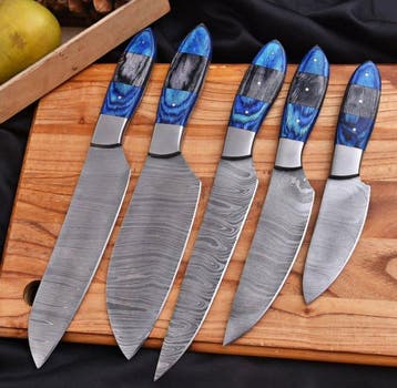 Keukenmes - Chefs knife - Pakka wood en handgemaakt