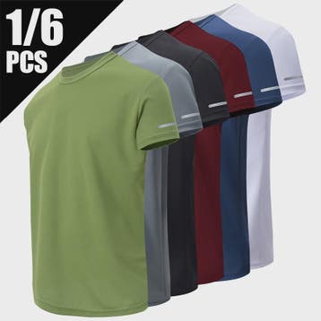 Heren Sneldrogend T-shirt - Comfortabel & Sportief - Meerder, Verzenden, Nieuw