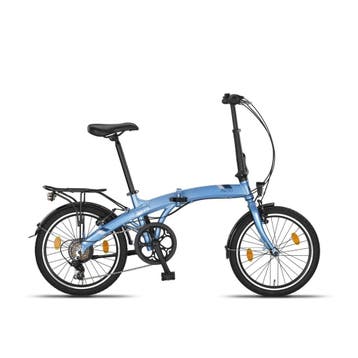Pacto Three Vouwfiets Licht Blauw, Verzenden, Nieuw