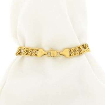 Gouden Prince of Wales schakelarmband, Ophalen of Verzenden, Gebruikt, Goud, Goud